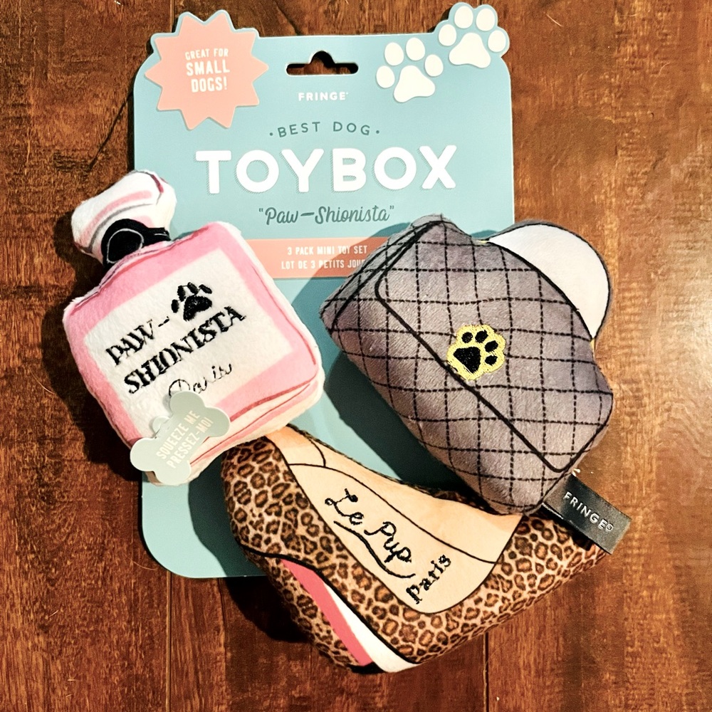 ToyBox Paw-Shionista 3-pack mini toy set